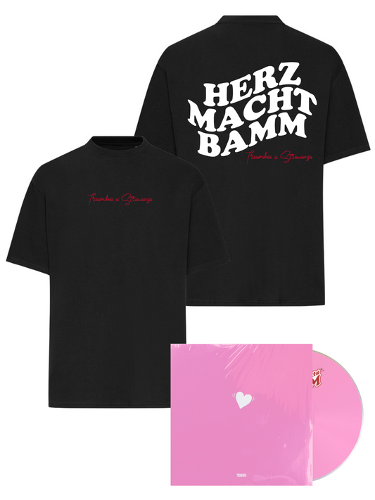 HERZ MACHT BAMM - STRAWANZA T-Shirt & CD Bundle