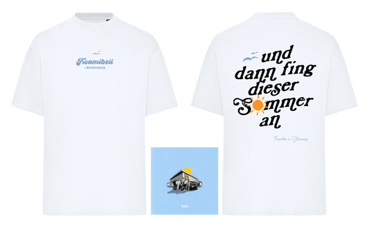 Dieser Sommer x Strawanza - T-Shirt & CD Bundle Weiß